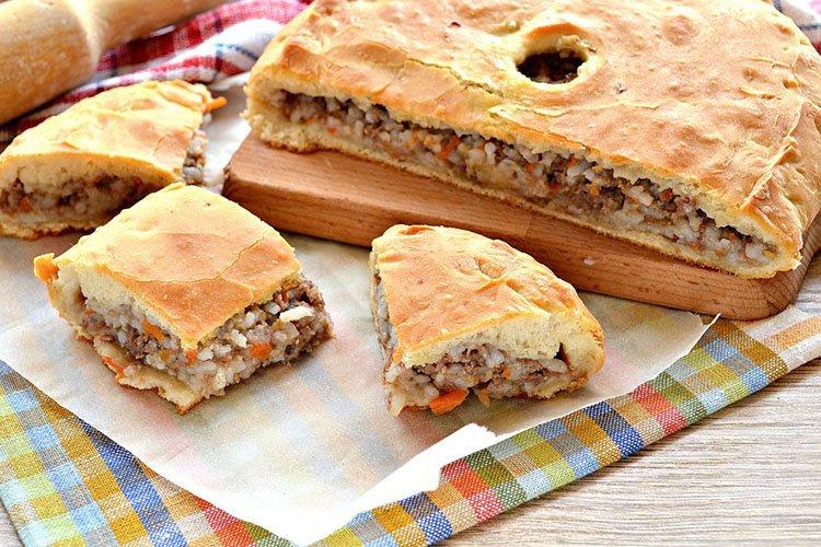 Tourte à la viande au kéfir