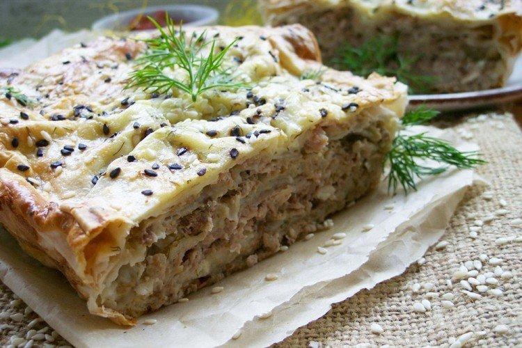 Tourte à la viande de lavash
