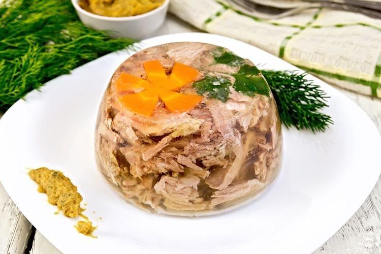 Gelée de boeuf à la gélatine