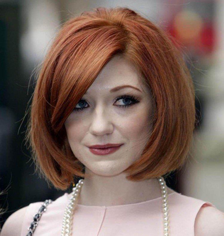 Coupes de cheveux pour un visage rond 2021 - photos et idées