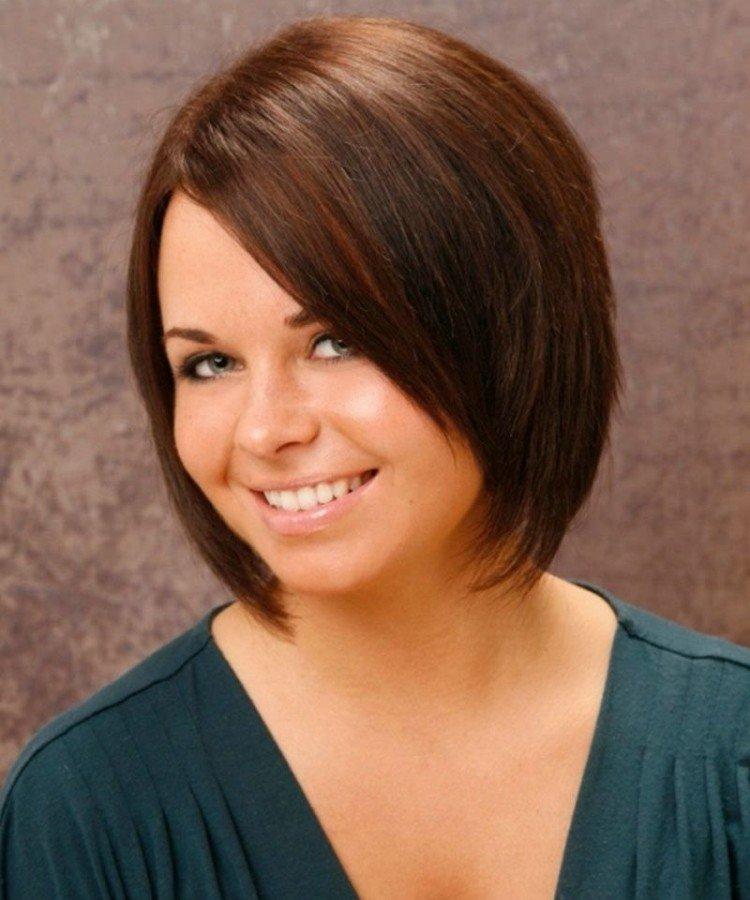 Coupes de cheveux pour un visage rond 2021 - photos et idées