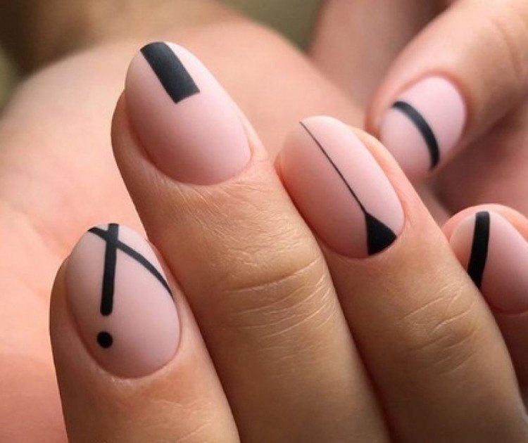 Manucure nue - photos et idées