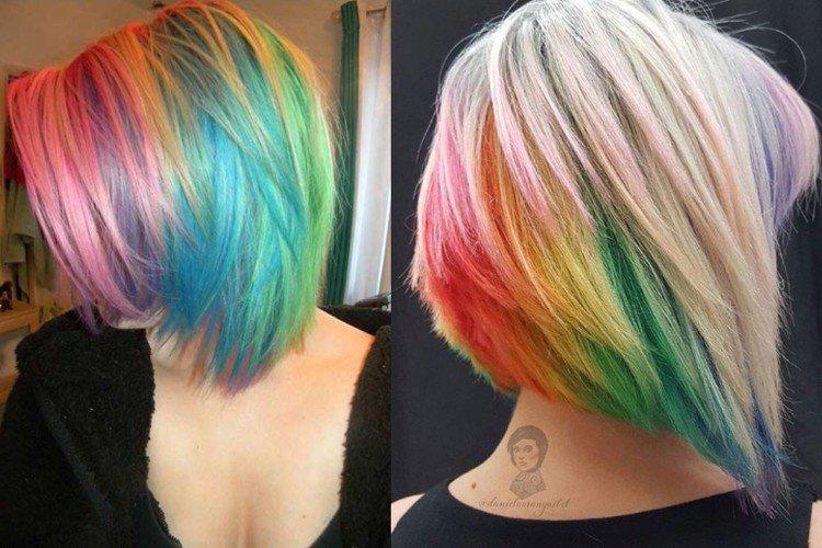 Coloration pour cheveux courts 2021 - photos et idées