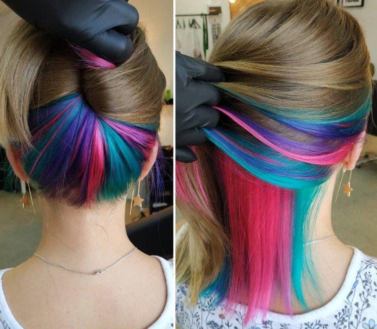 Coloration pour cheveux courts 2021 - photos et idées