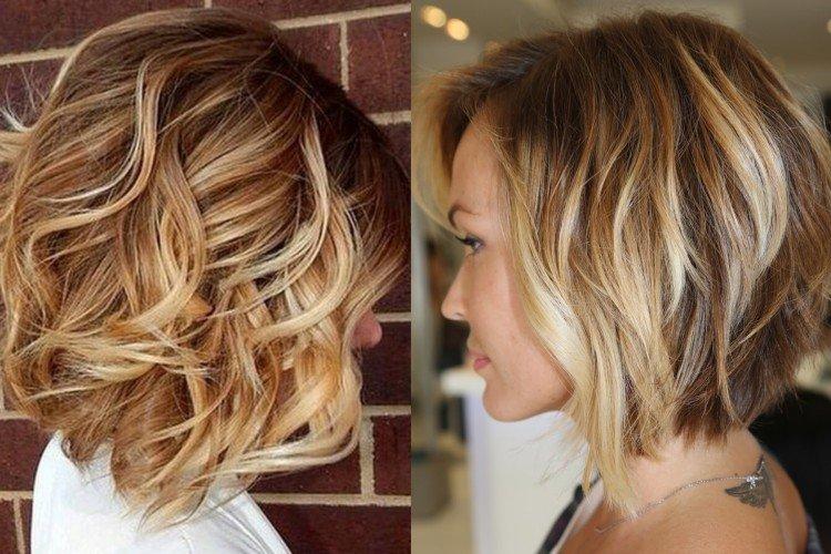 Balayage pour cheveux courts