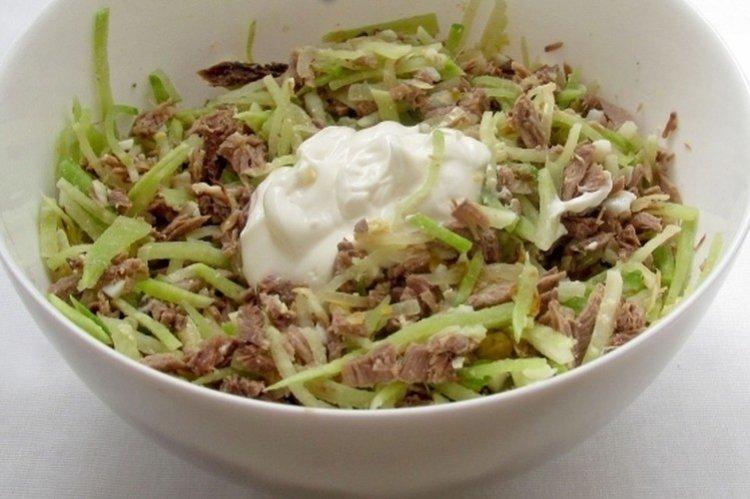 Salade de poulet et radis