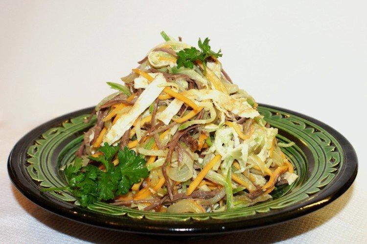 Salade de viande aux radis