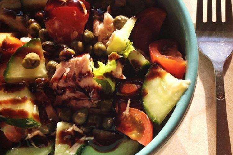 Salade de thon et balsamique