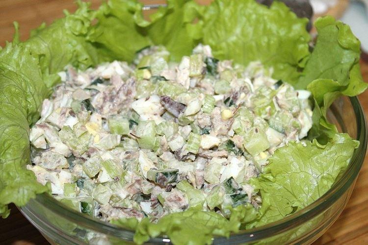 Salade de thon et céleri