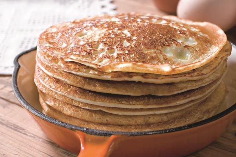 Crêpes d'avoine pour le petit déjeuner