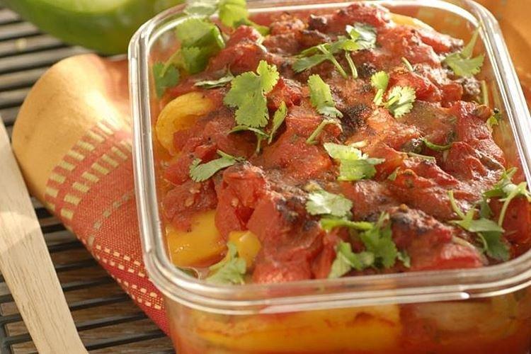 Cassolette de légumes aux tomates