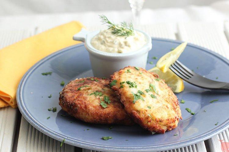 Escalopes de goberge et calamars
