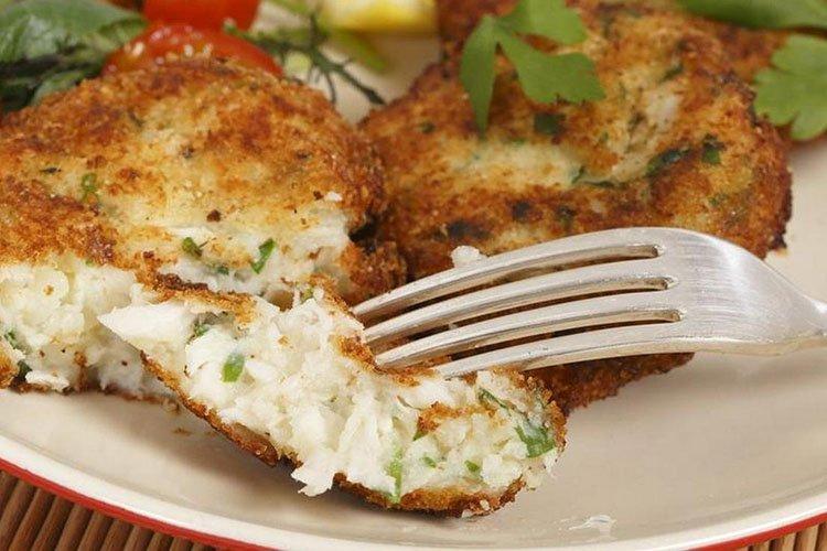 Escalopes de goberge hachées au fromage
