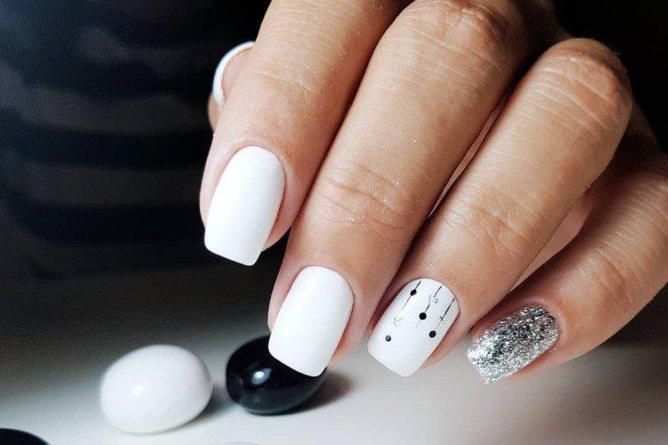 Manucure blanche - photos et idées