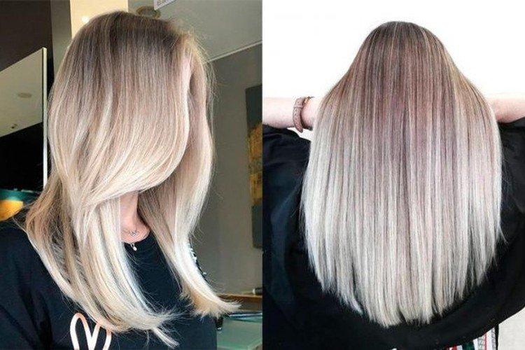 Airtach sur cheveux blonds