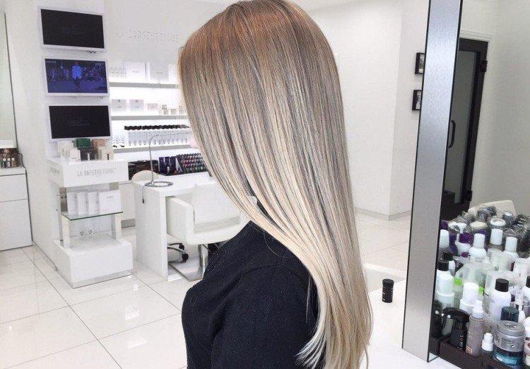 Airtach sur cheveux blonds