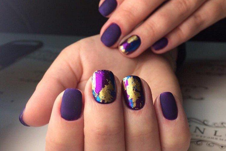 Manucure mate - photos et idées