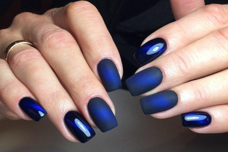 Manucure oeil de chat mat