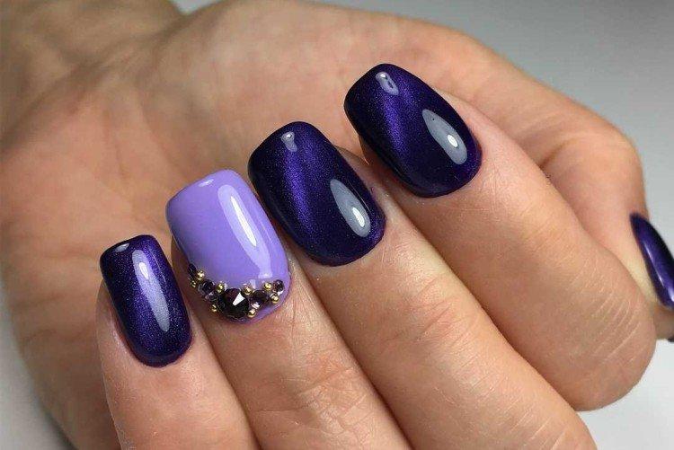 Manucure oeil de chat - photos et idées