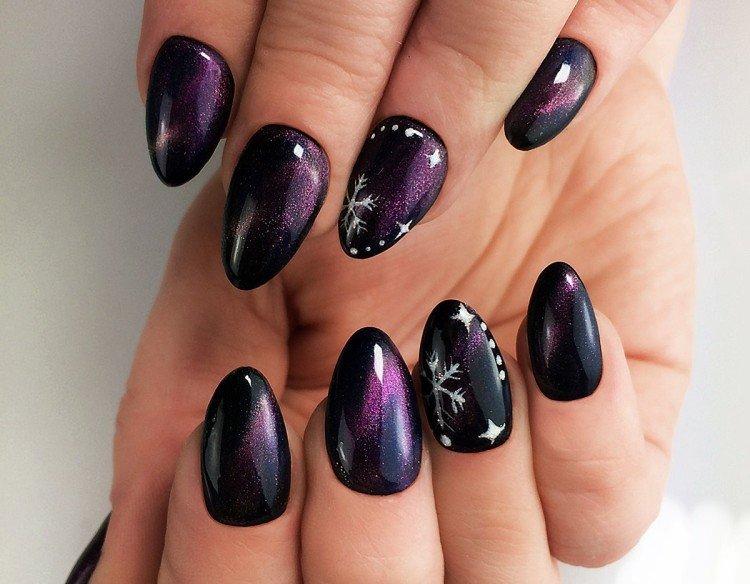 Manucure oeil de chat - photos et idées