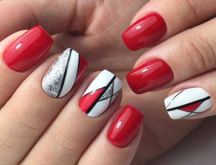 Manucure pailletée - photos et idées