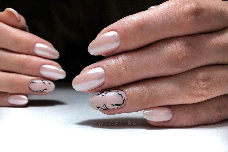 Manucure légère avec frotter