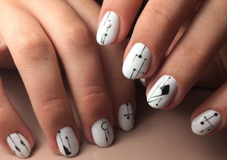 Manucure légère - photos et idées