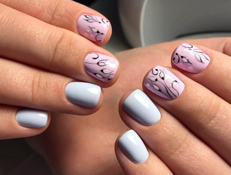 Manucure légère - photos et idées