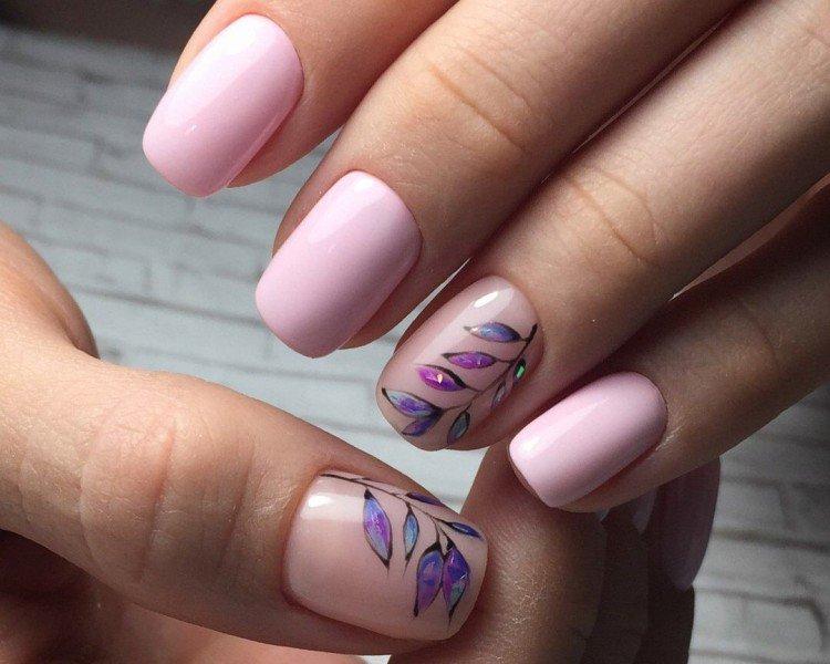 Manucure légère - photos et idées