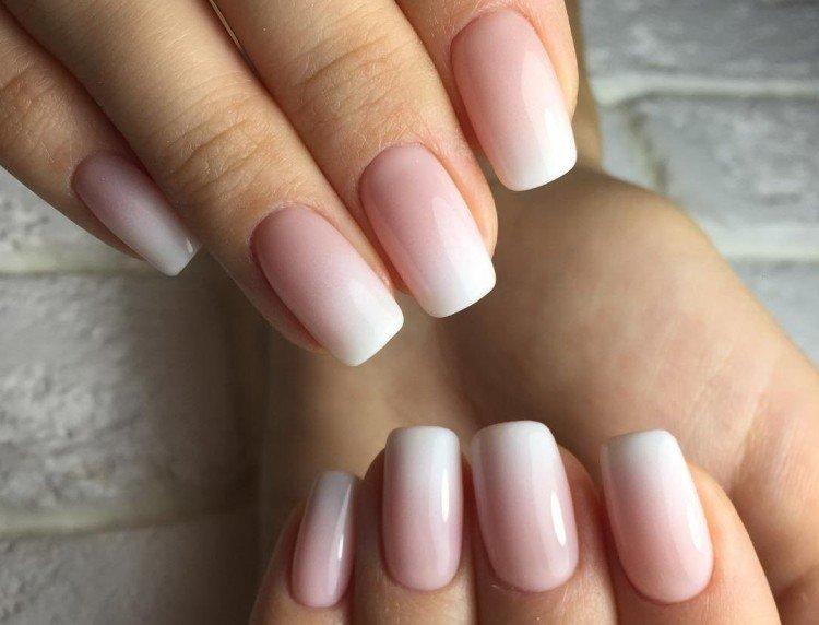 Manucure ombrée ou dégradée