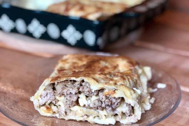 Tourte à la viande de lavash