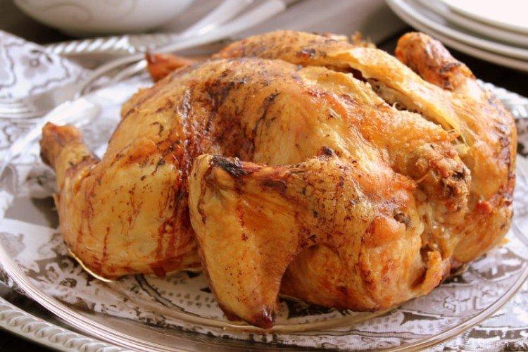 Poulet à l'ananas au four