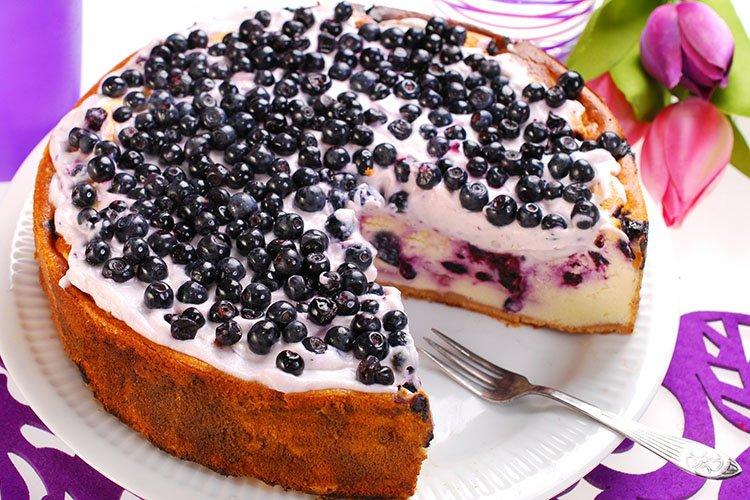 Gâteau de Carême aux myrtilles et aux dattes