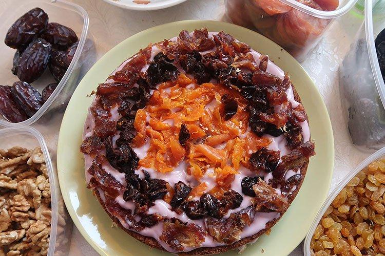 Gâteau de jeûne sans farine et sans oeufs