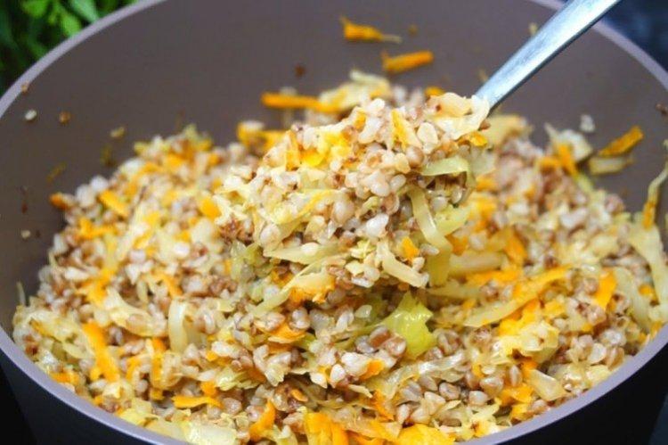 Chou au sarrasin et au poivre