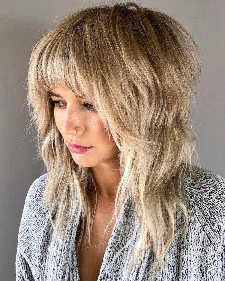 Coupe de cheveux hirsute - photos et idées