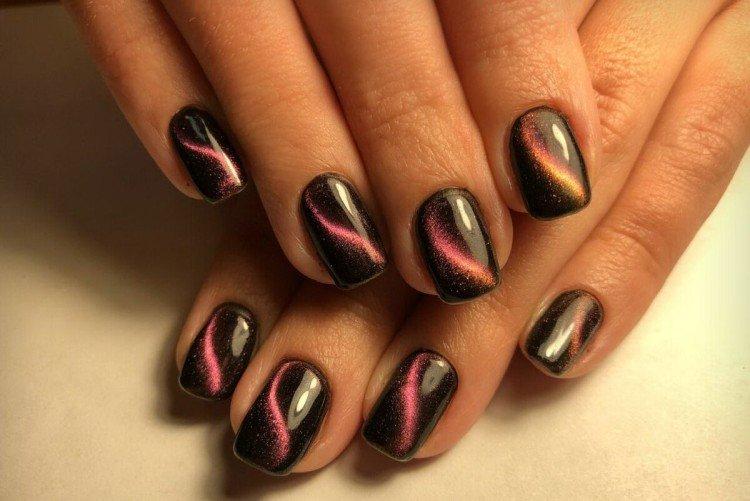 Manucure oeil de chat