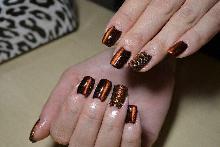 Manucure oeil de chat