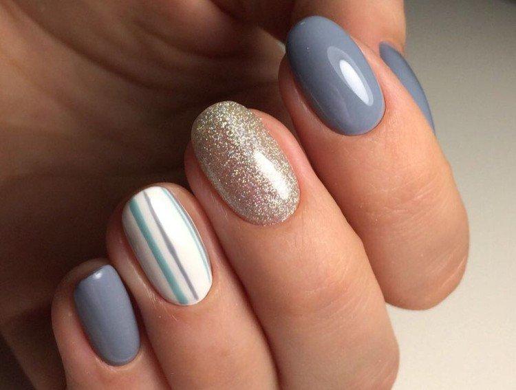 Manucure pour ongles ovales courts