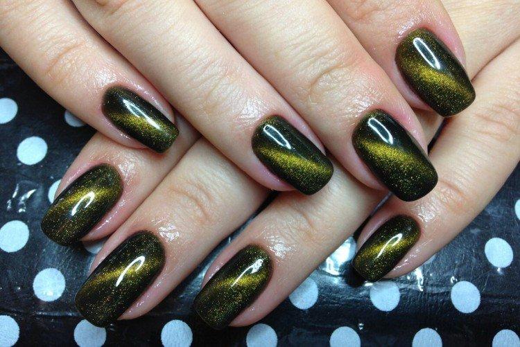 Manucure oeil de chat