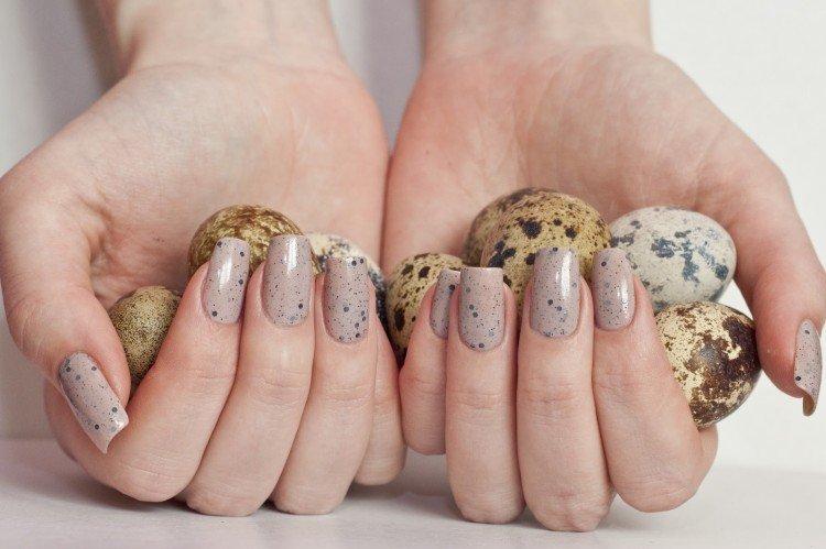 Manucure de caille