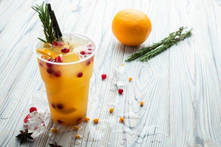 Limonade maison à l'argousier