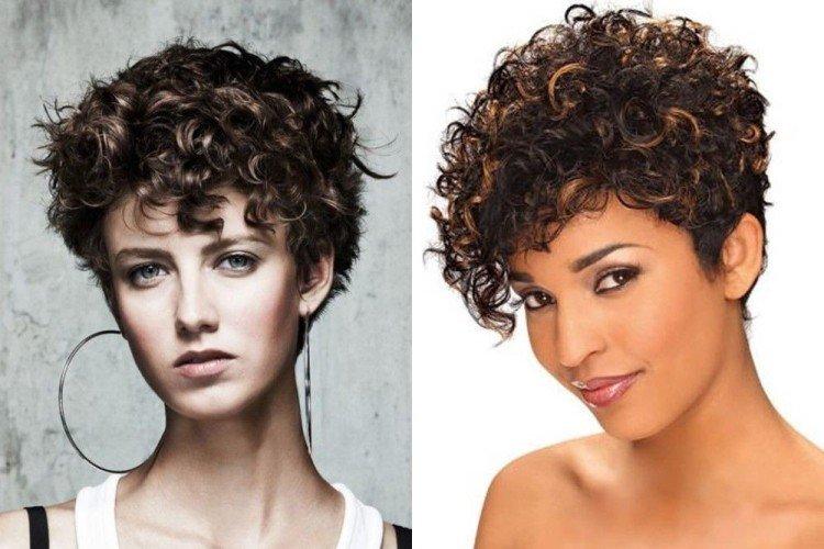 Garson sur mèches bouclées