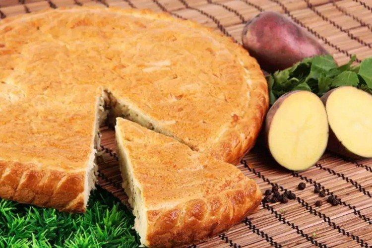 Tarte aux jeunes pommes de terre