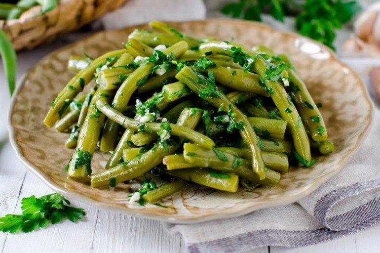 Salade de haricots verts