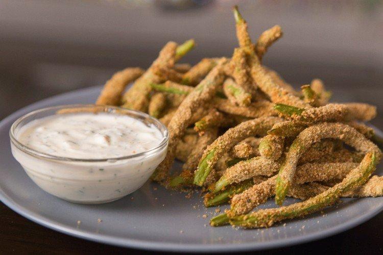 Haricots verts croustillants