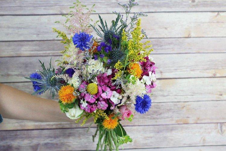 Bouquets de fleurs sauvages