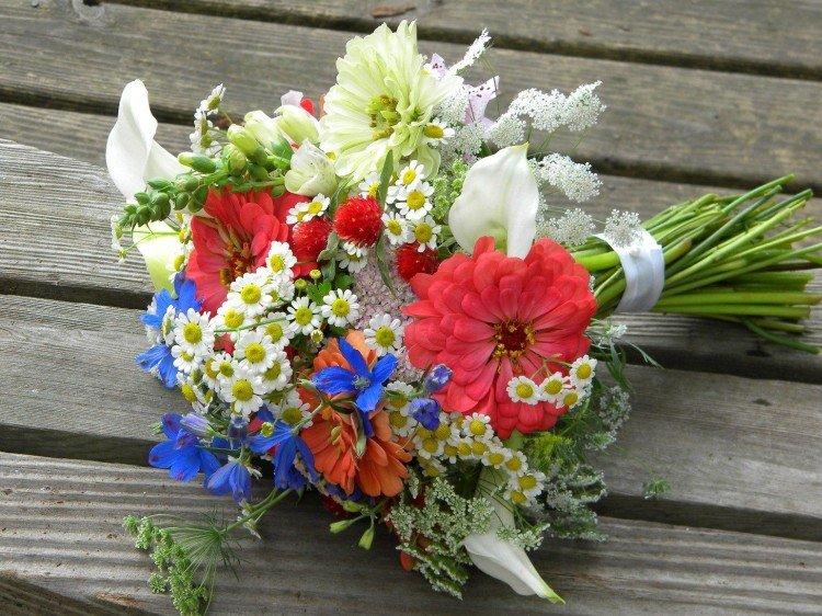 Bouquets de fleurs sauvages