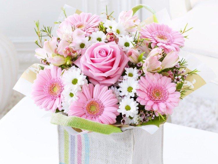 Bouquet de fleurs pour un mariage