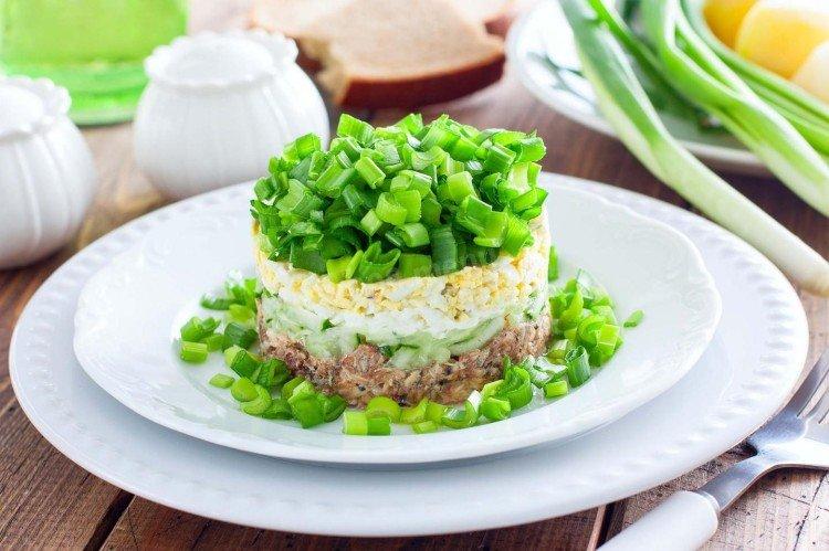 Préparez une salade de hareng